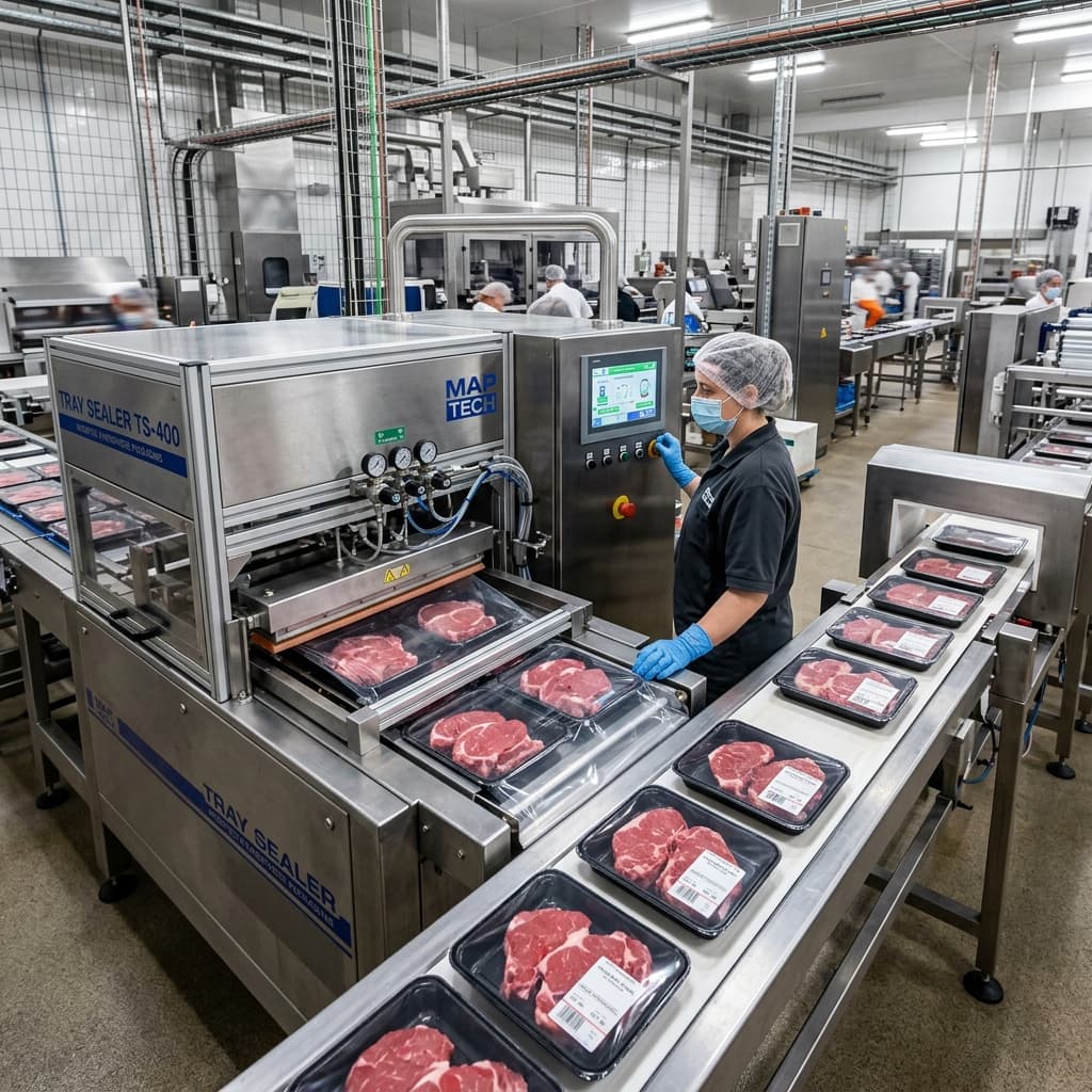 Shelf Life Extension in Foods with Modified Atmosphere Packaging (MAP)