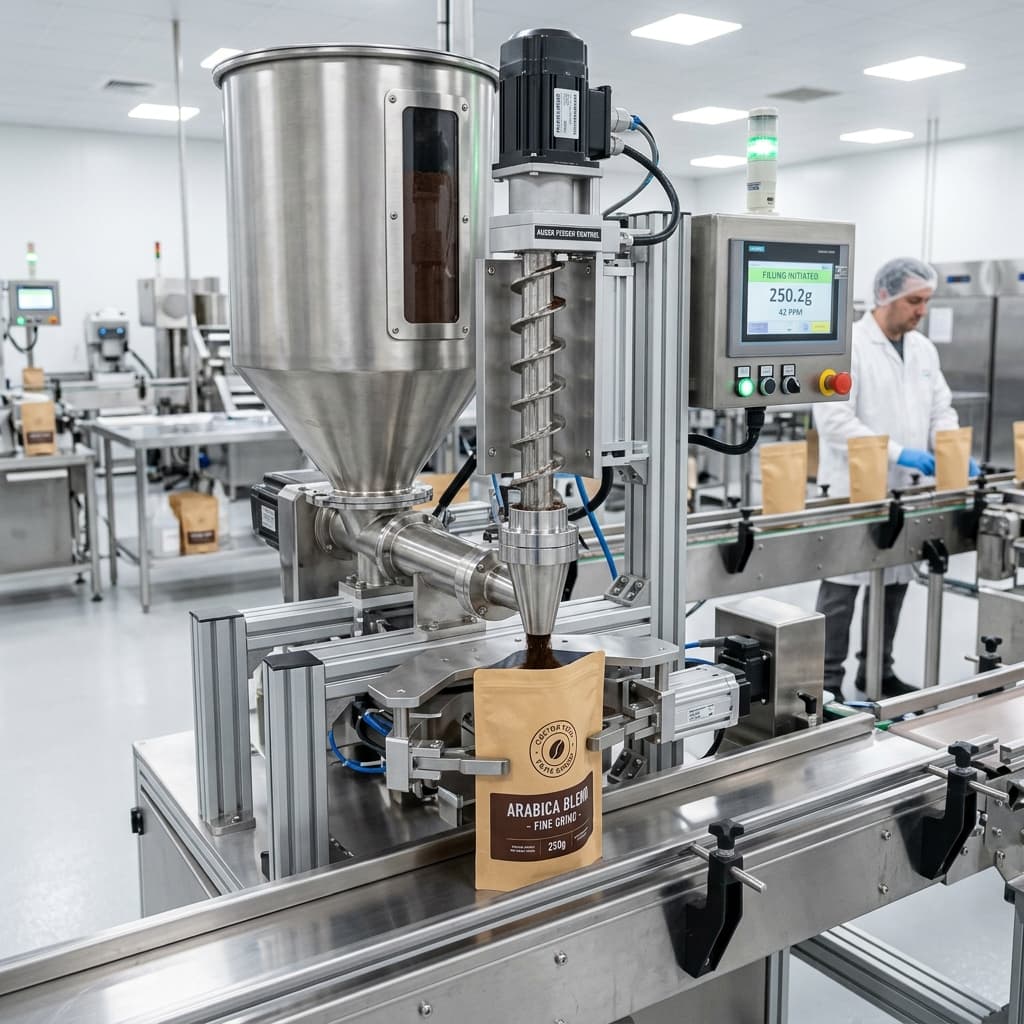 Auger Technology in Powder Filling Machines and Dusting Solutions