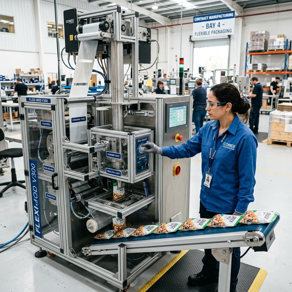 Flexible Packaging Machines for Contract Manufacturers