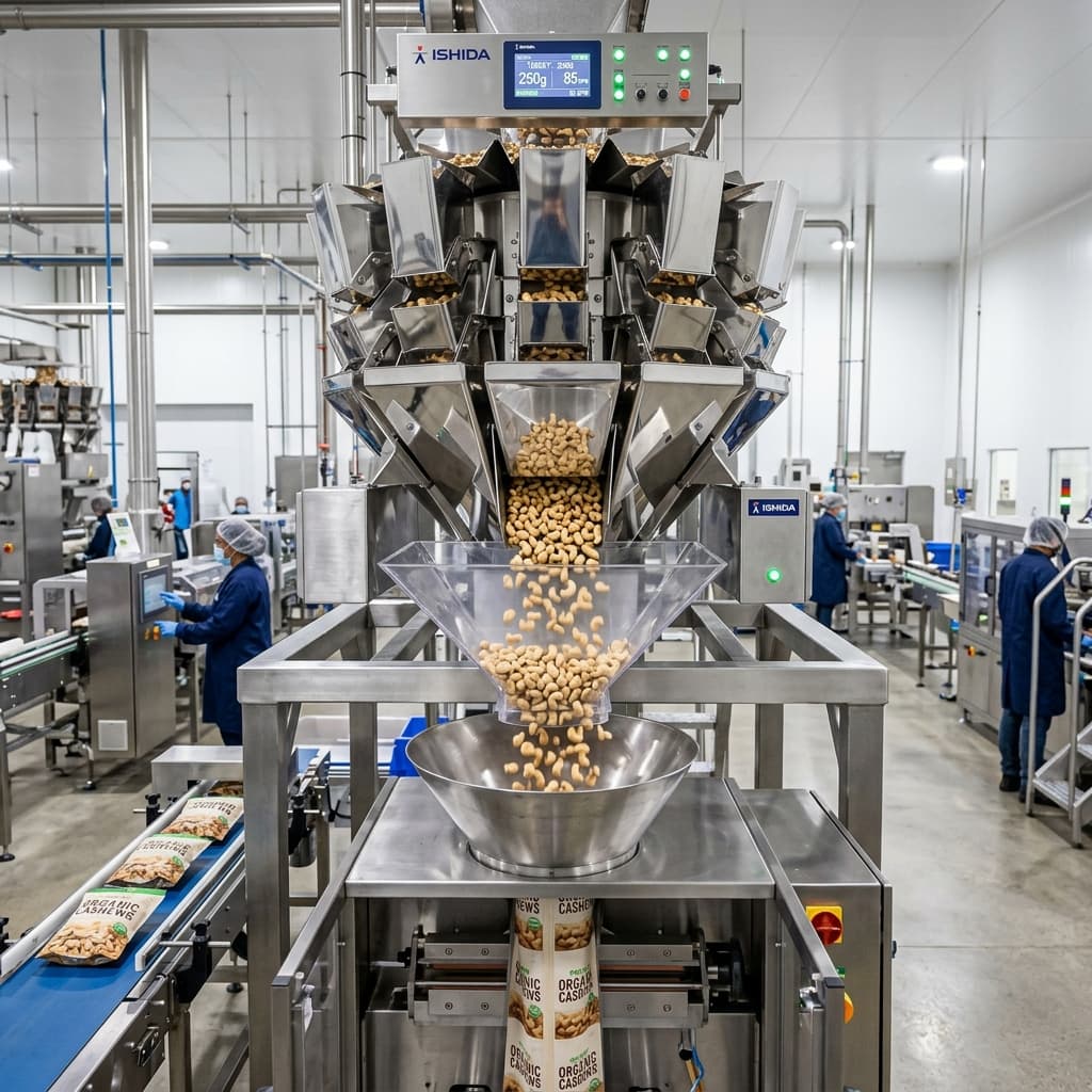 Industrial Weighing Systems: How Does a Multihead Weigher Work?
