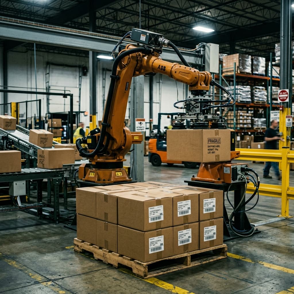 Palletizing Robots: The End Point of the Production Line and Logistics