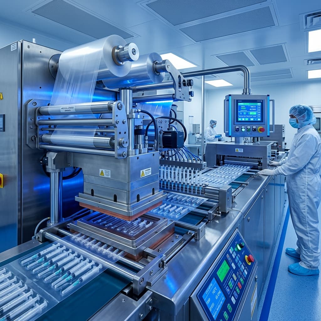 Thermoform Packaging Machines: Deep Drawing in Medical and Food Sectors